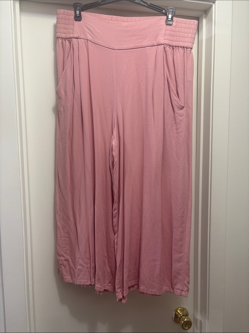 Time and Tru Pink Elastic Waist Skirt